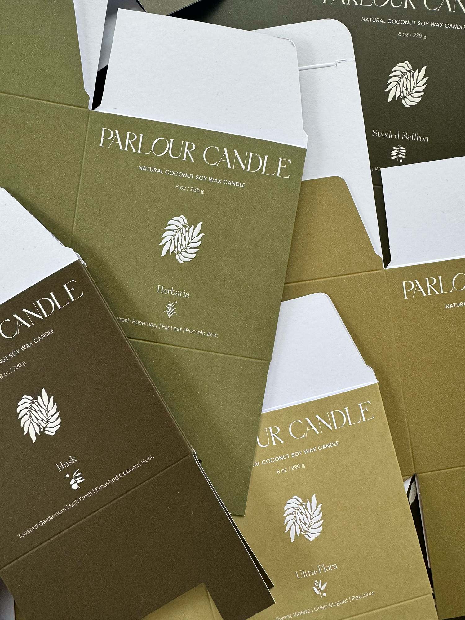 Parlour Candle - Branding & Packaging & Shopify Design + Development