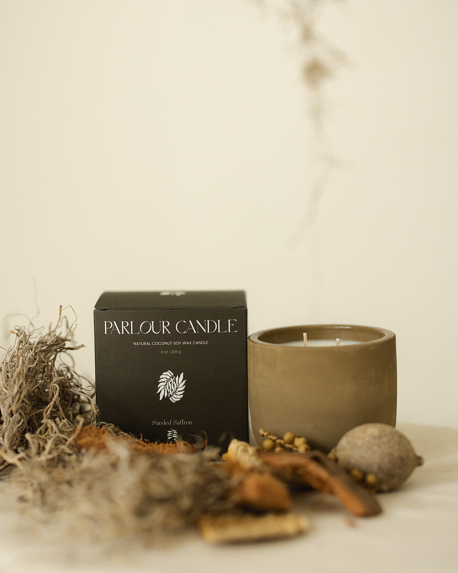 Parlour Candle - Branding & Packaging & Shopify Design + Development