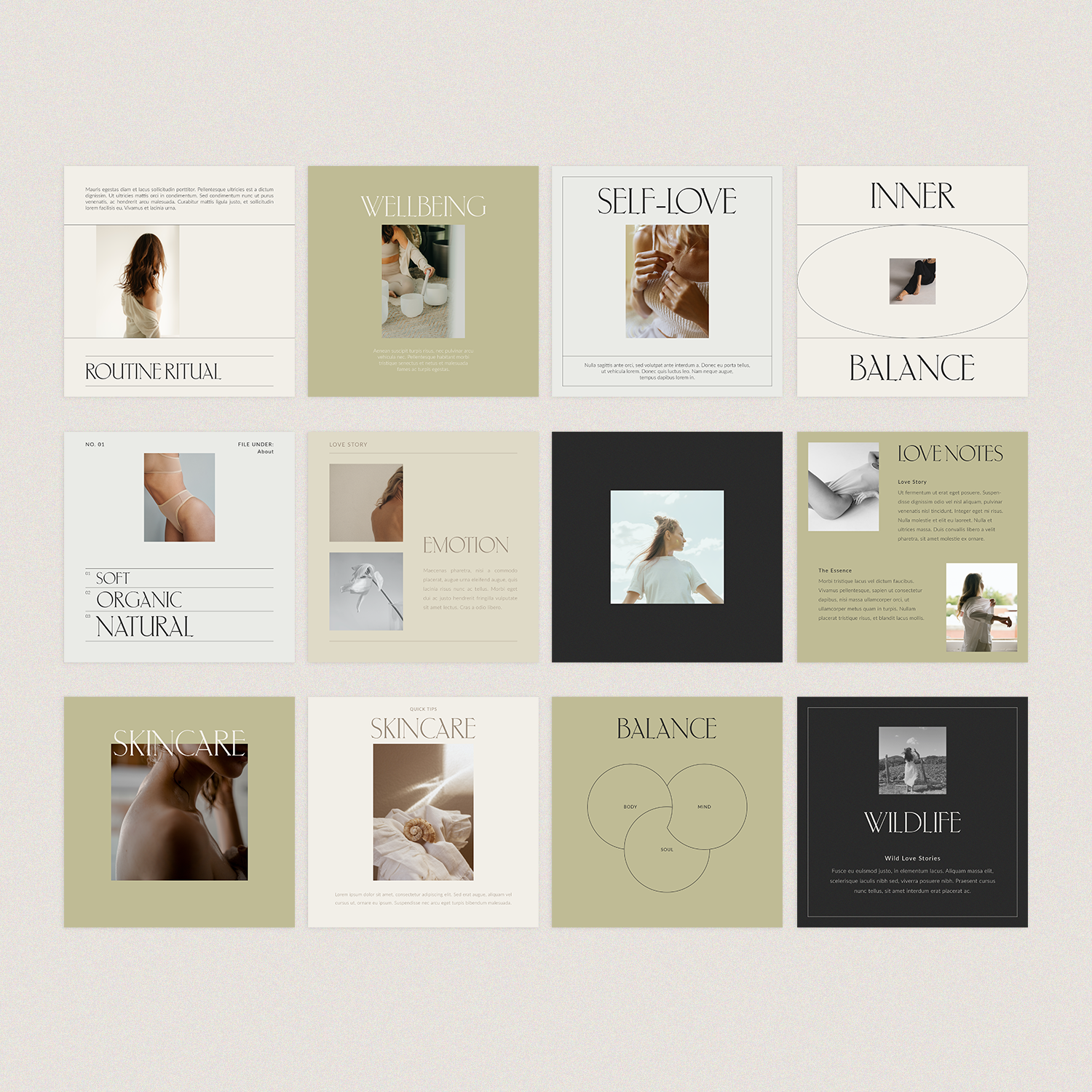 Organic Collection – Social Media Design