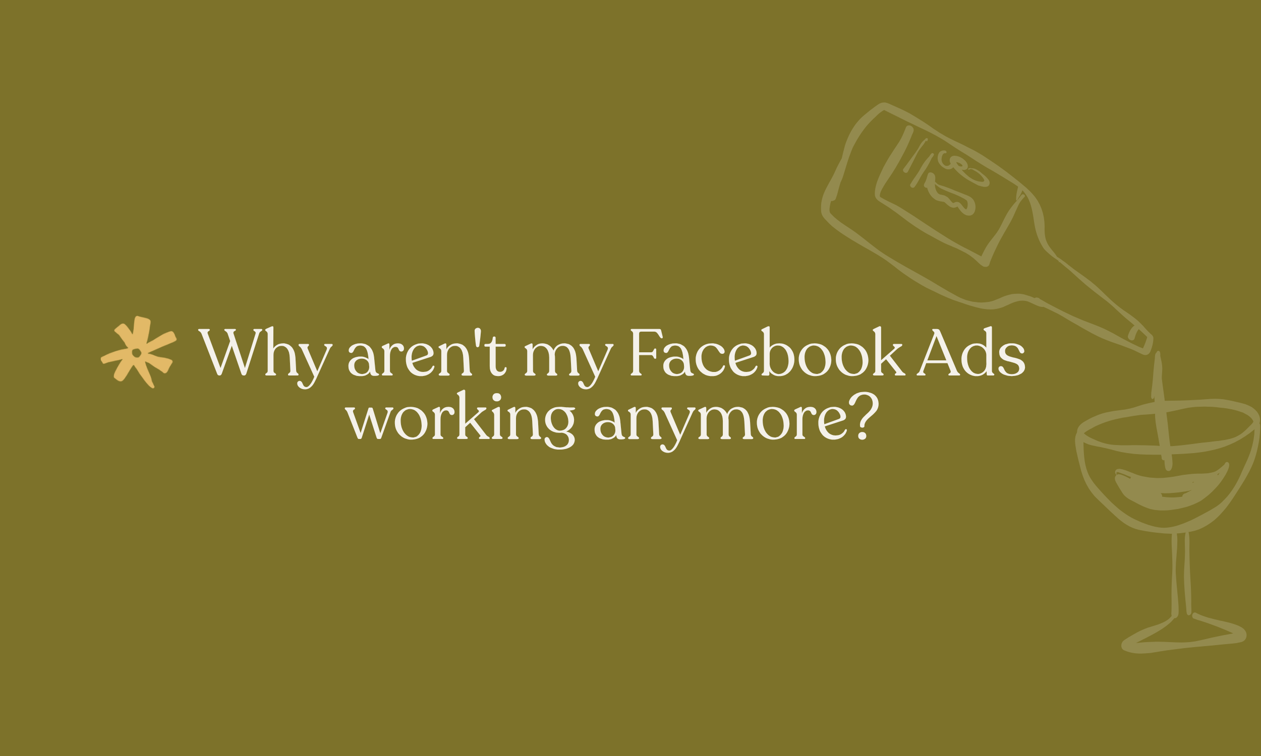 Why aren't my Facebook ads working?