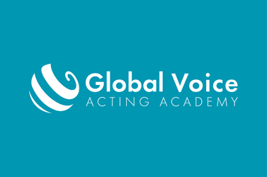 Global Voice Acting Academy logo on a teal background.