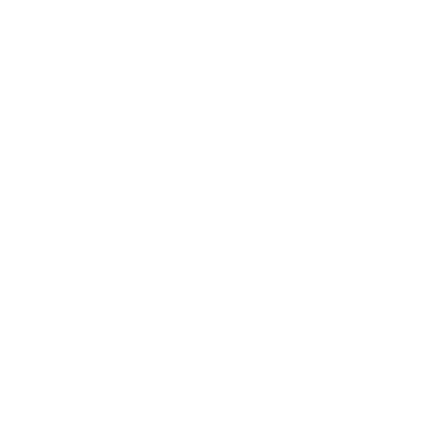 White hand-drawn arrow on black background, curved downward with a loop at the start and arrowhead pointing to the right.