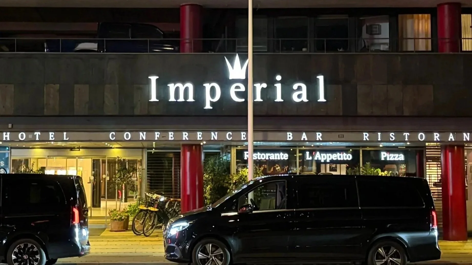 imperial Hotel copenhagen transfer guest to airport