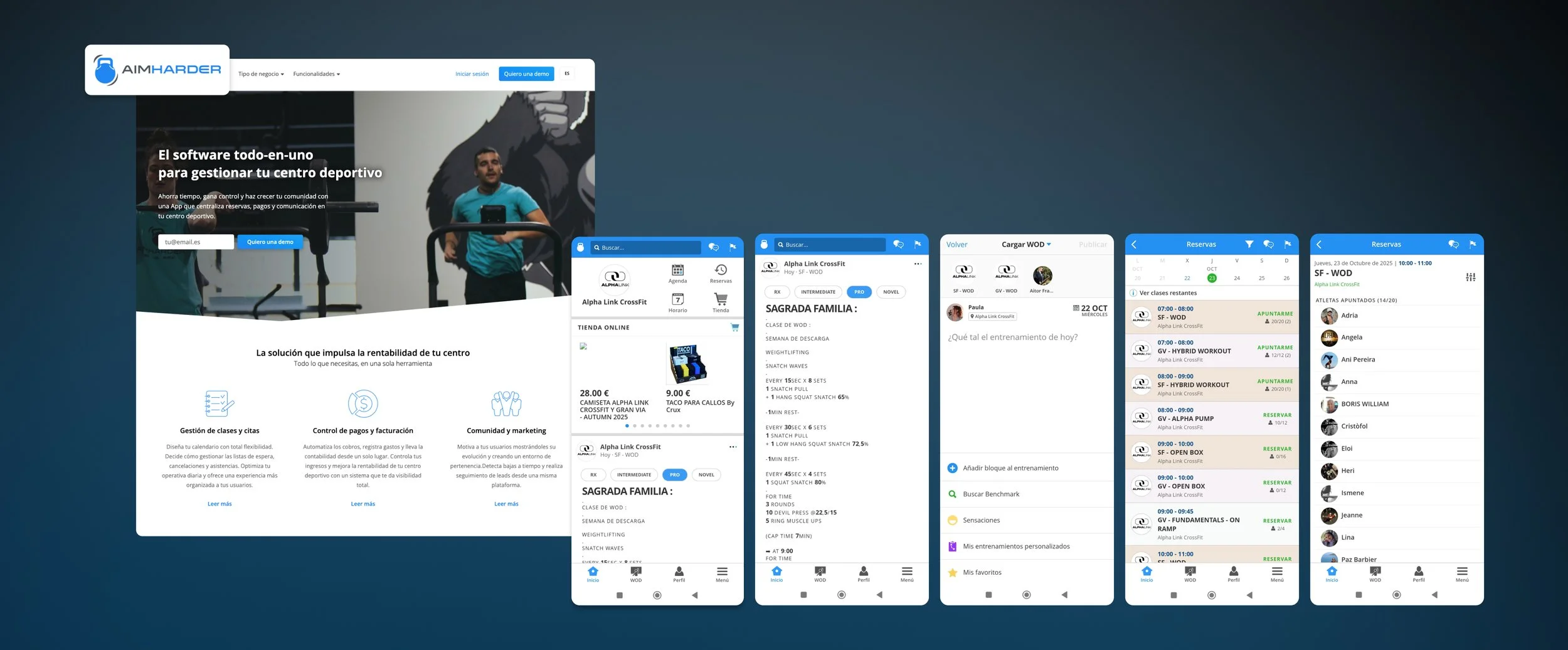 Original App interface