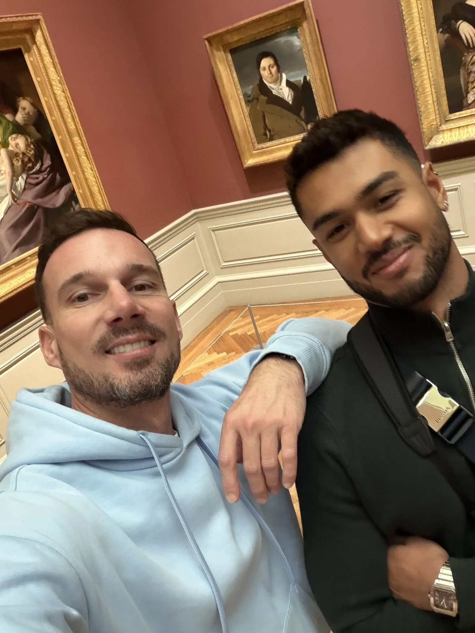 Mike et Jérôme au musée à New York