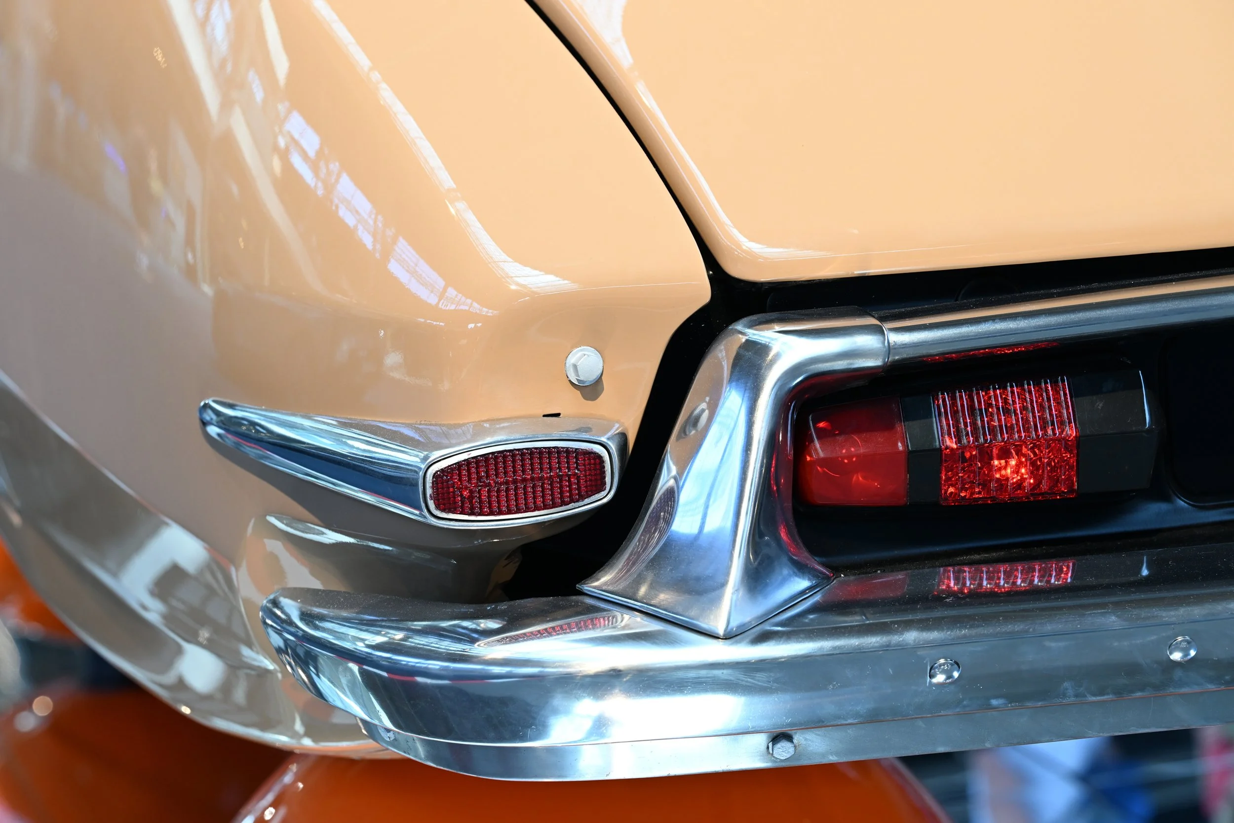 Citroen DS first type rear wing and reflector