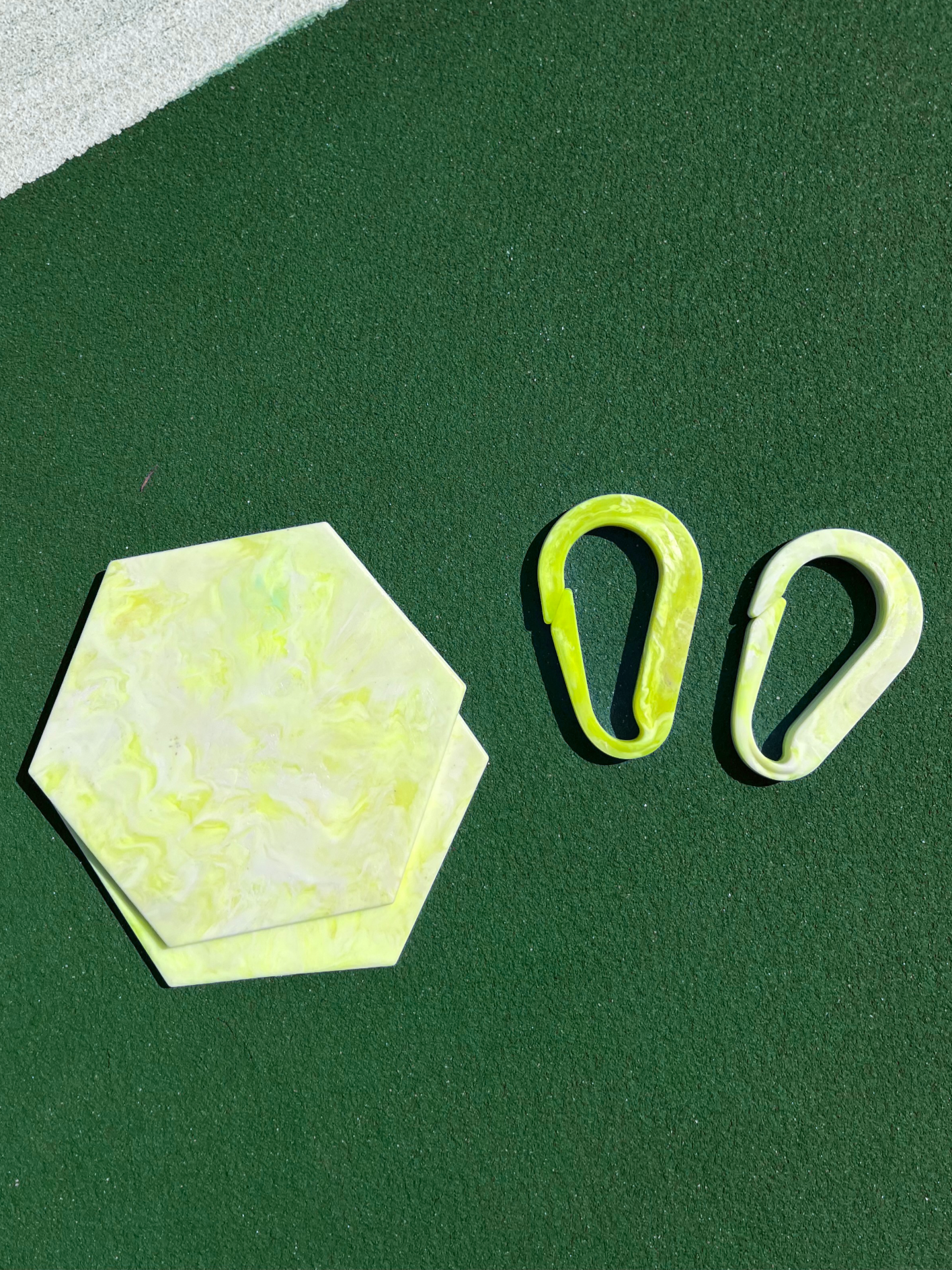 2 Coasters + 2 Carabiners | Double Up Bundle
