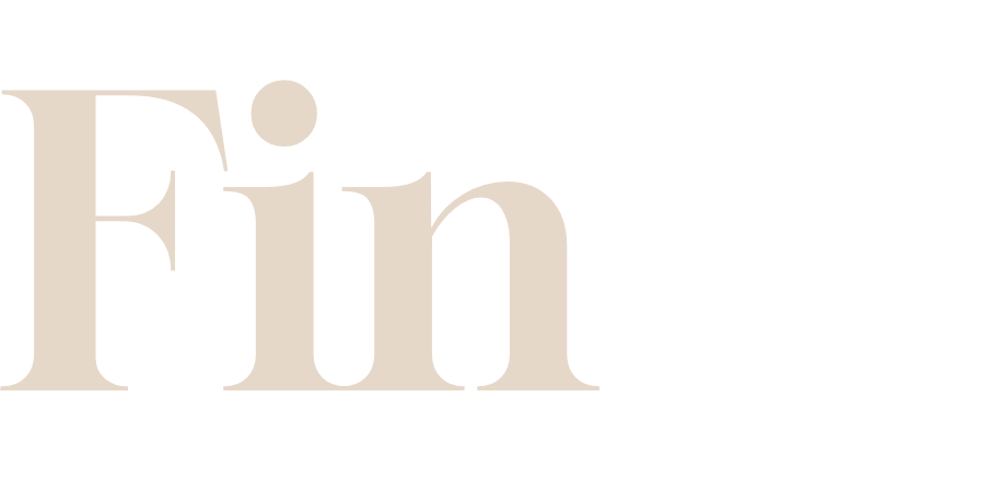 Texto en la imagen que dice "Fin" en letras grandes y de color beige en un fondo negro.