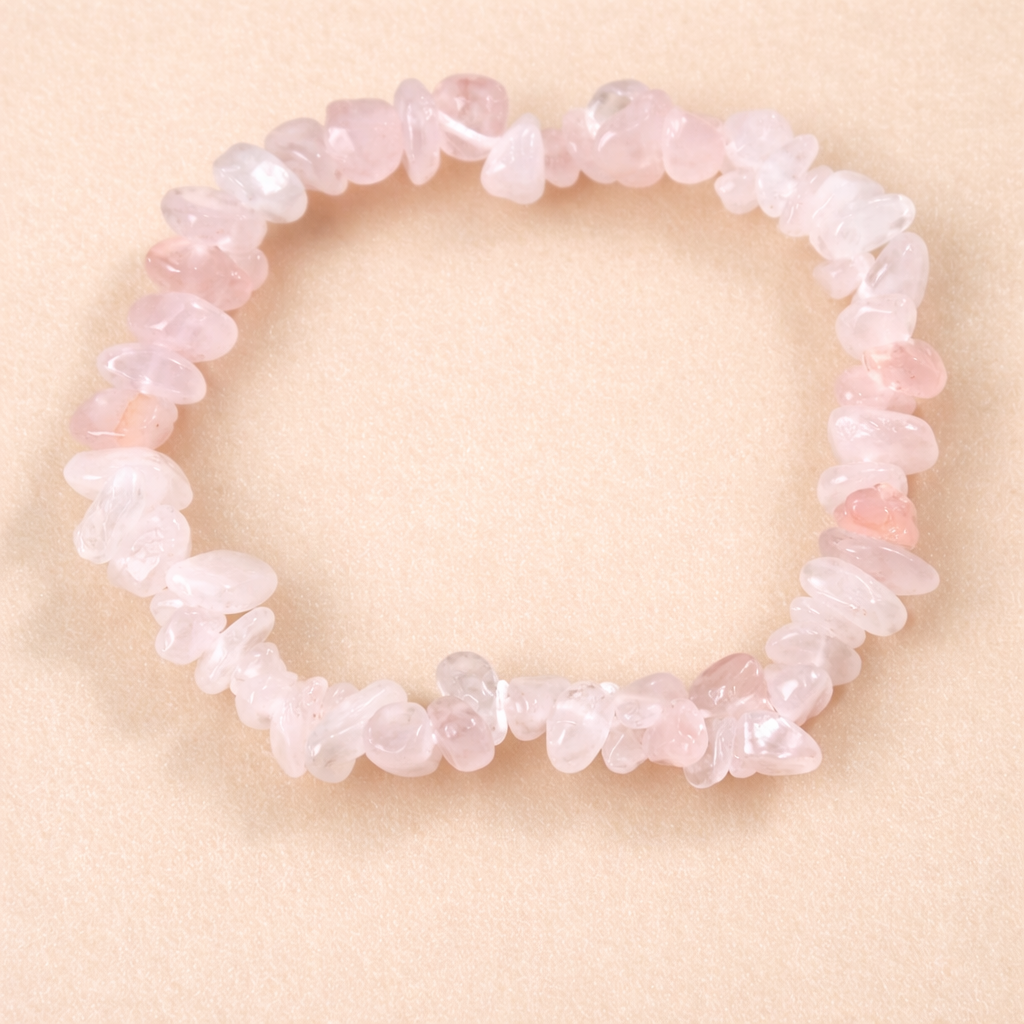 Bracelet Quartz Rose – Pierre de l’Amour & de la Douceur