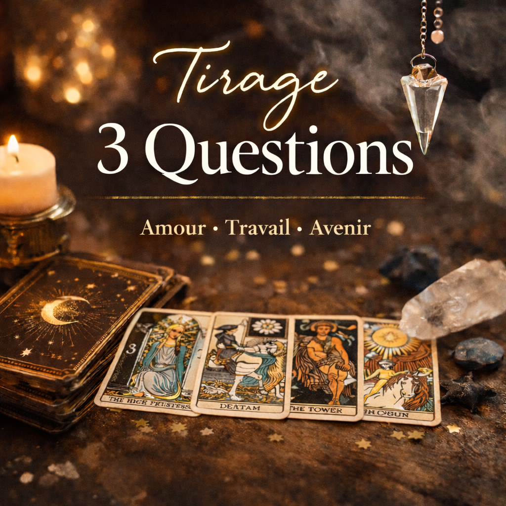 🔮 Tirage – 3 Questions
