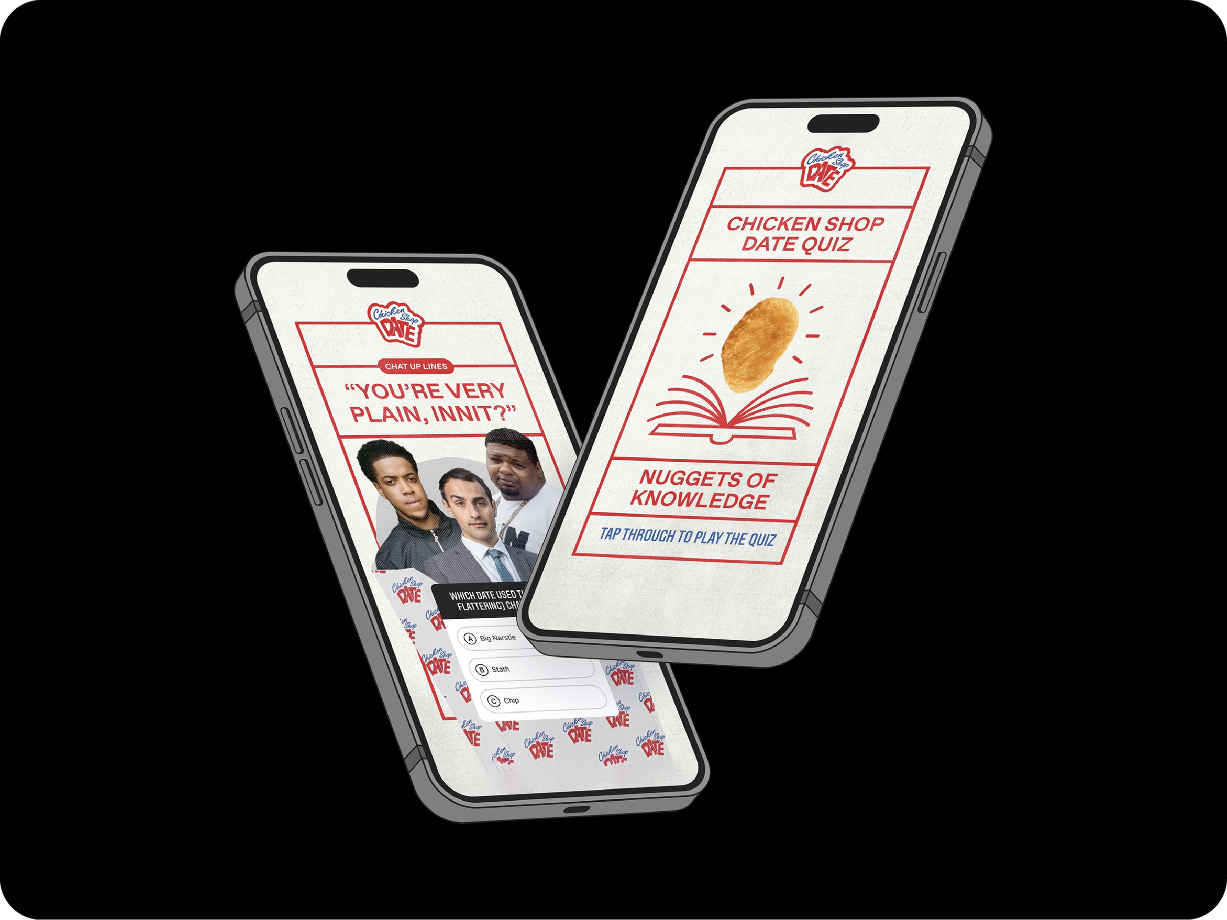 ❤️‍🔥 Quiz Content - Chicken Shop Date