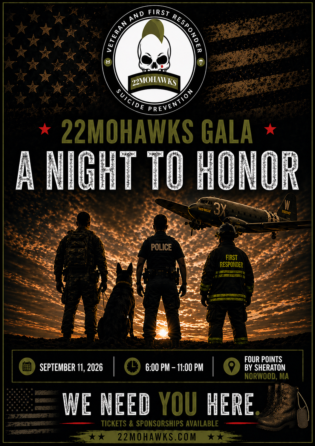 22Mohawks Gala - A Night to honor