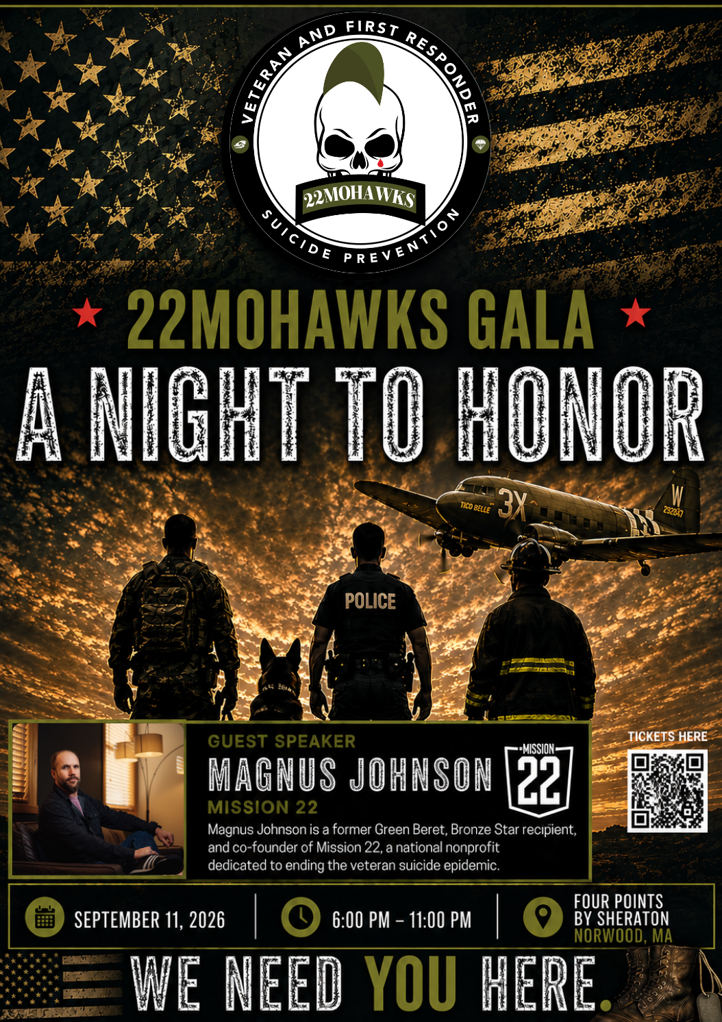 22Mohawks Gala - A Night to honor