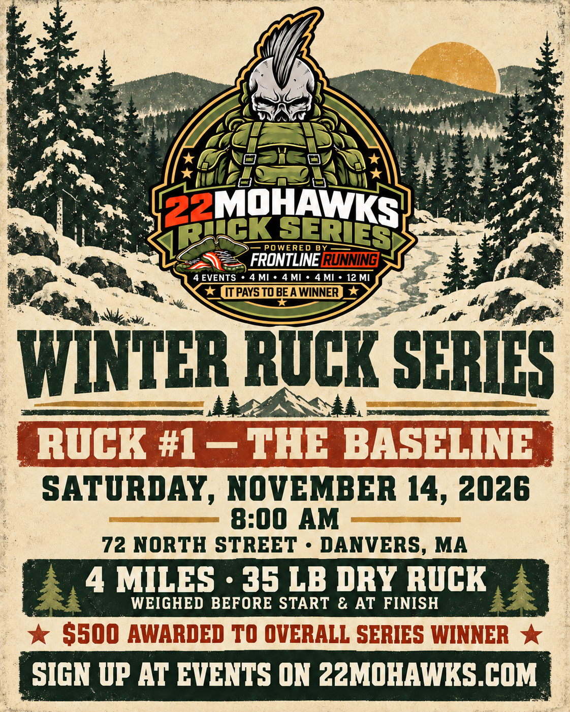 Winter ruck series - Ruck #1