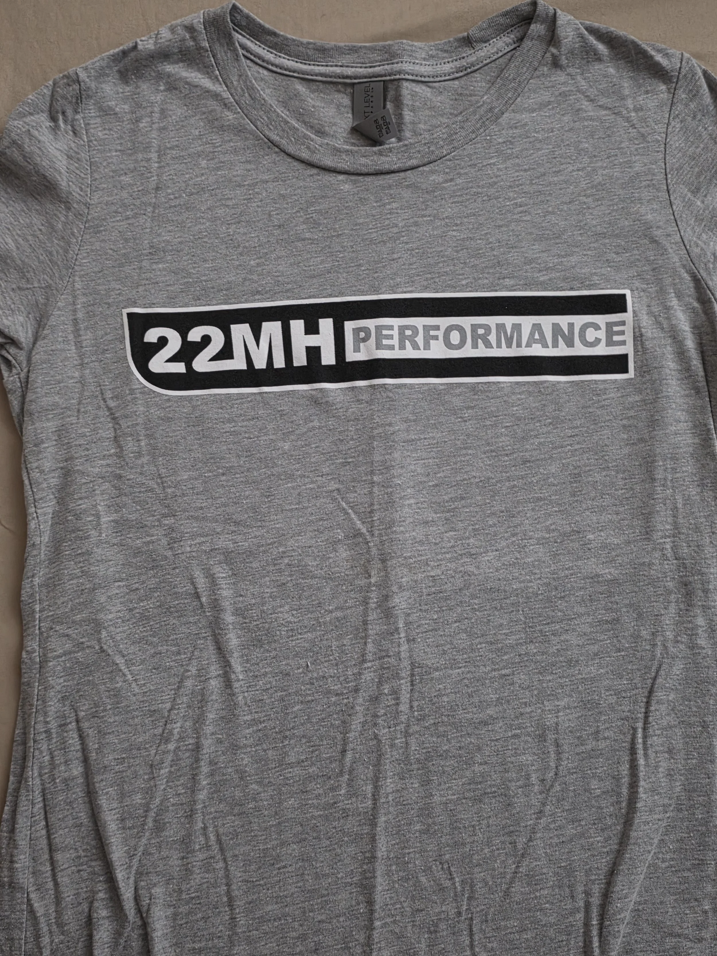 22MH Performance Grey Front tshirt.jpg