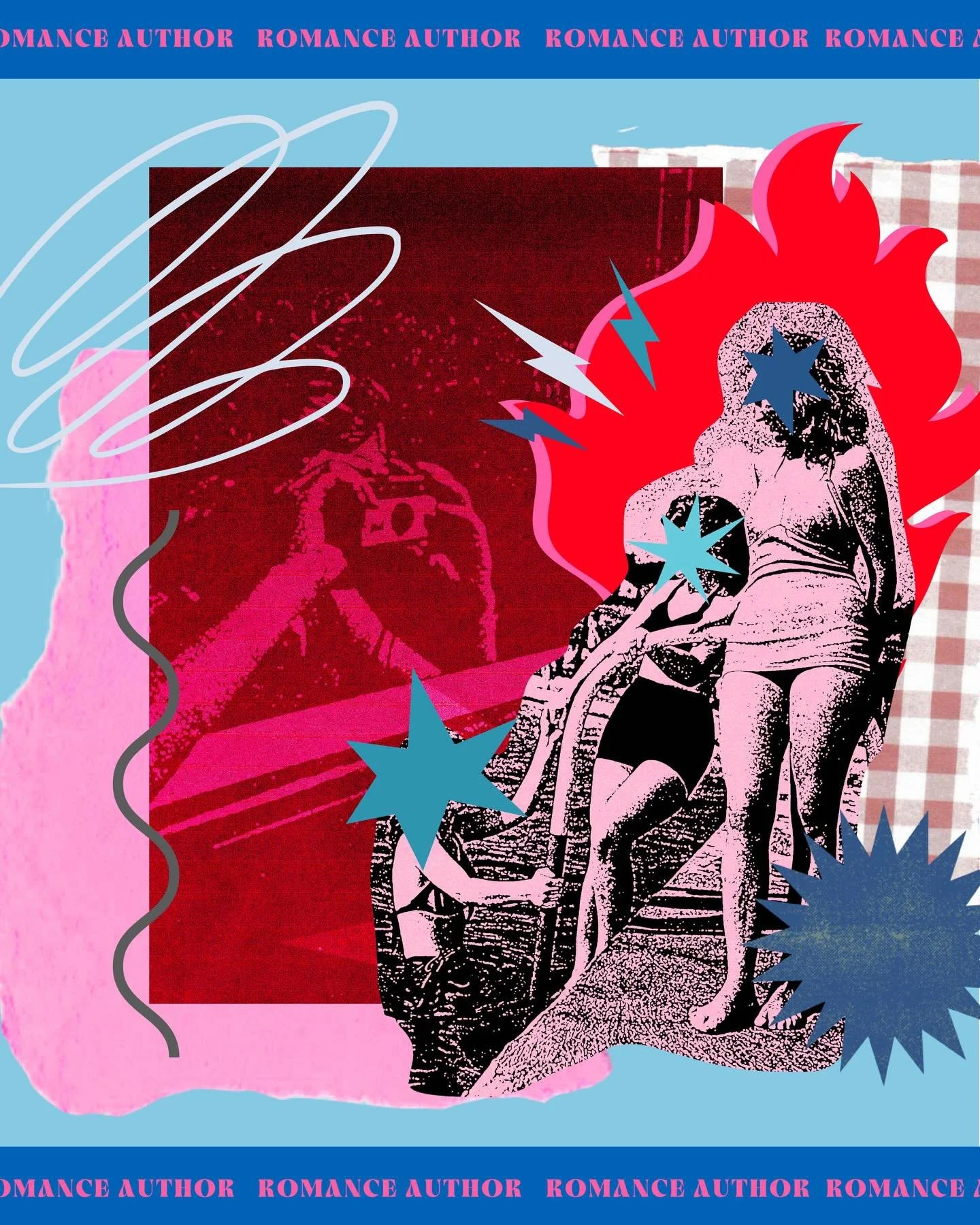 It&rsquo;s always so wonderful to create something a little different from my usual heavily illustrated sites. This one was built entirely using vintage stock imagery, paper-style cut-outs, and playful doodles to create a modern take on retro Hollywo