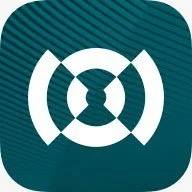The app icon for Certchain's Projects AI, which is an abstract white geometric logo on a teal background.