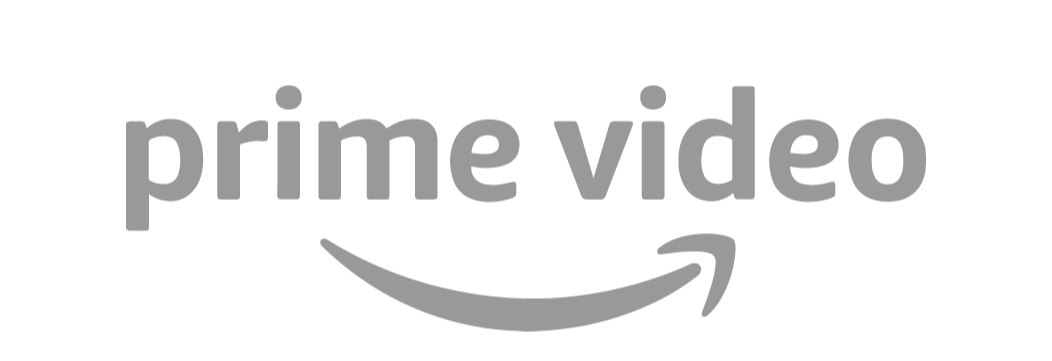 Prime Video logo in grey with the Amazon smile underneath