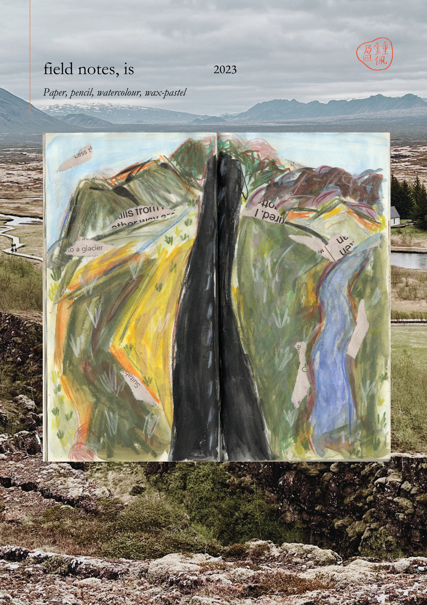 Road to Þingvellir, 64°15′13.7″N 21°2′14.1″W