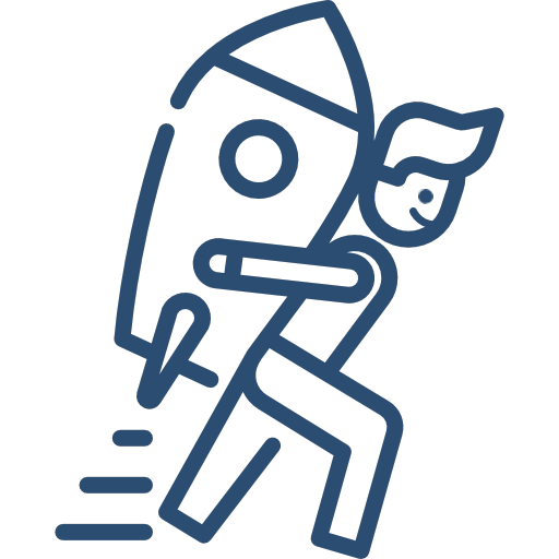 Illustration eines Schülers, der Lerncoaching haben möchte.