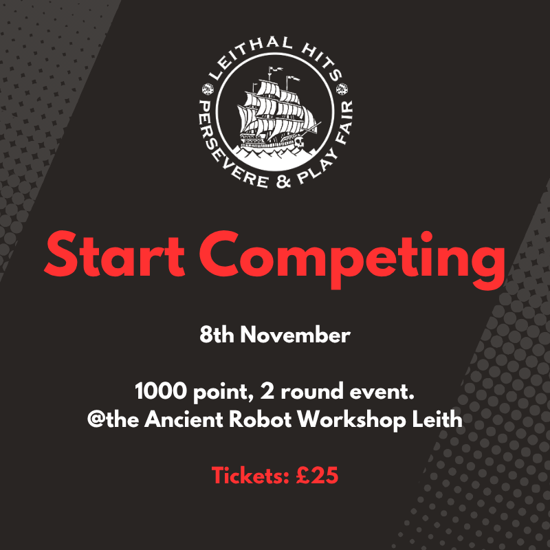 Leithal Hits Start Competing - Mk 6 - 8th November 2026