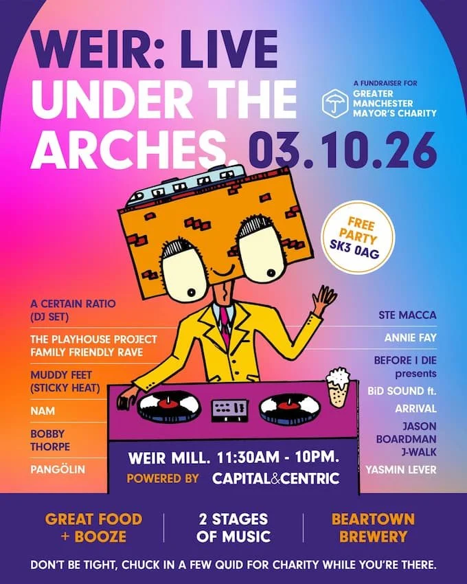WEIR Live poster