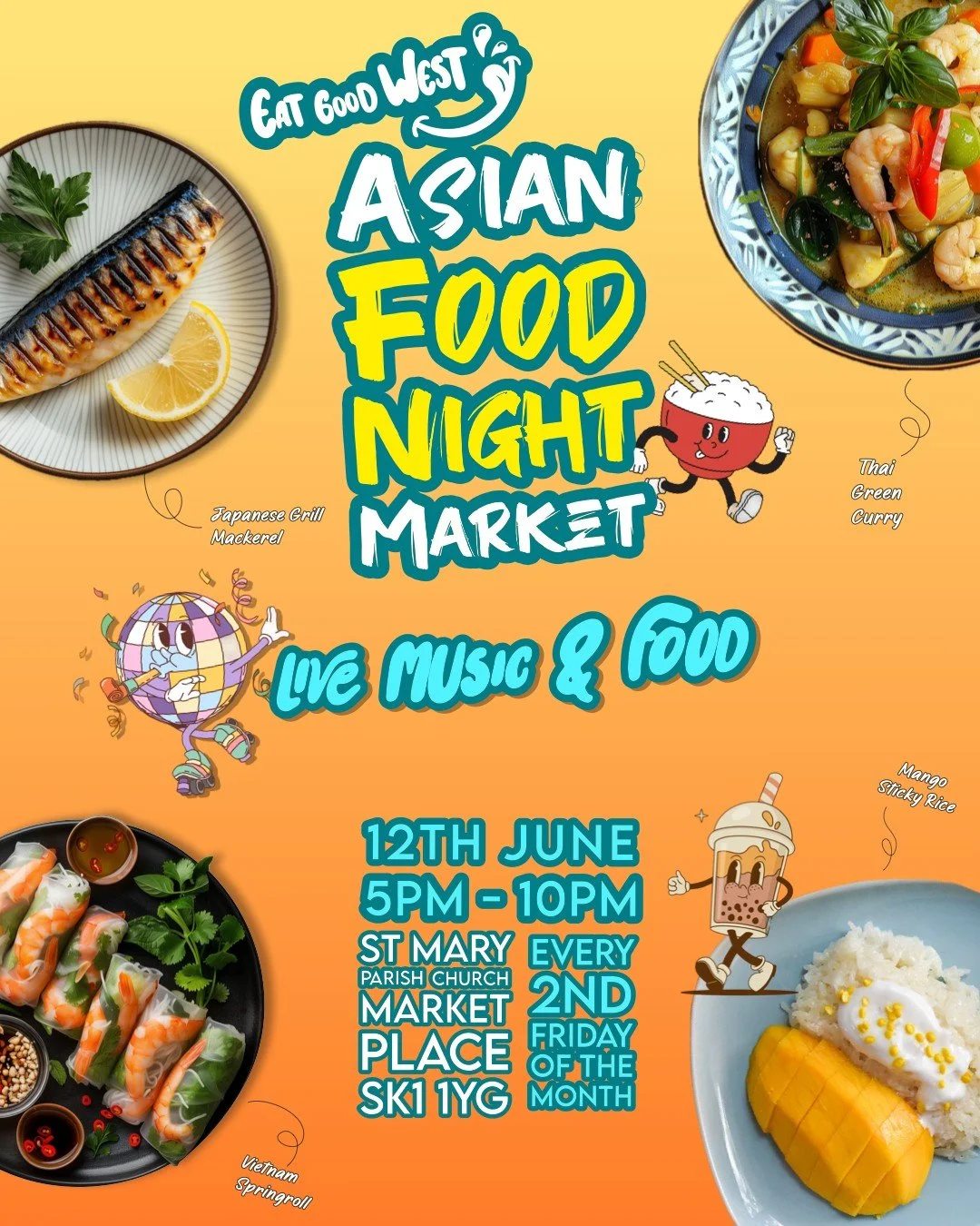 Asian Food Night Market - Eat Good West UK