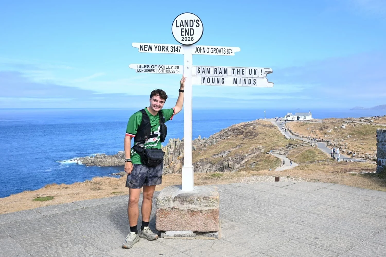 Stockport runner completes length of Britain challenge