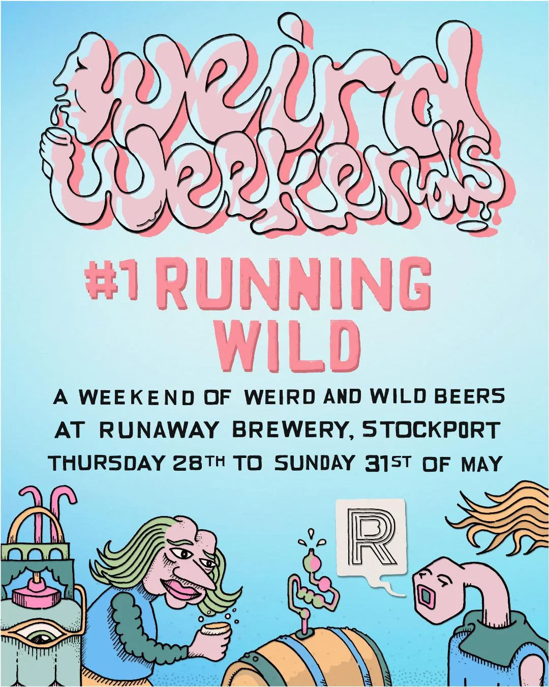 Beer Festival Poster Artwork by Kieren Banks
