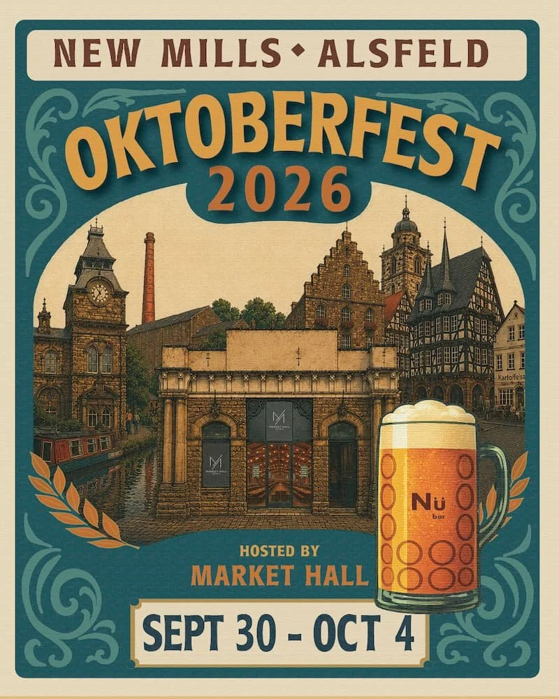 Poster for New Mills Oktoberfest