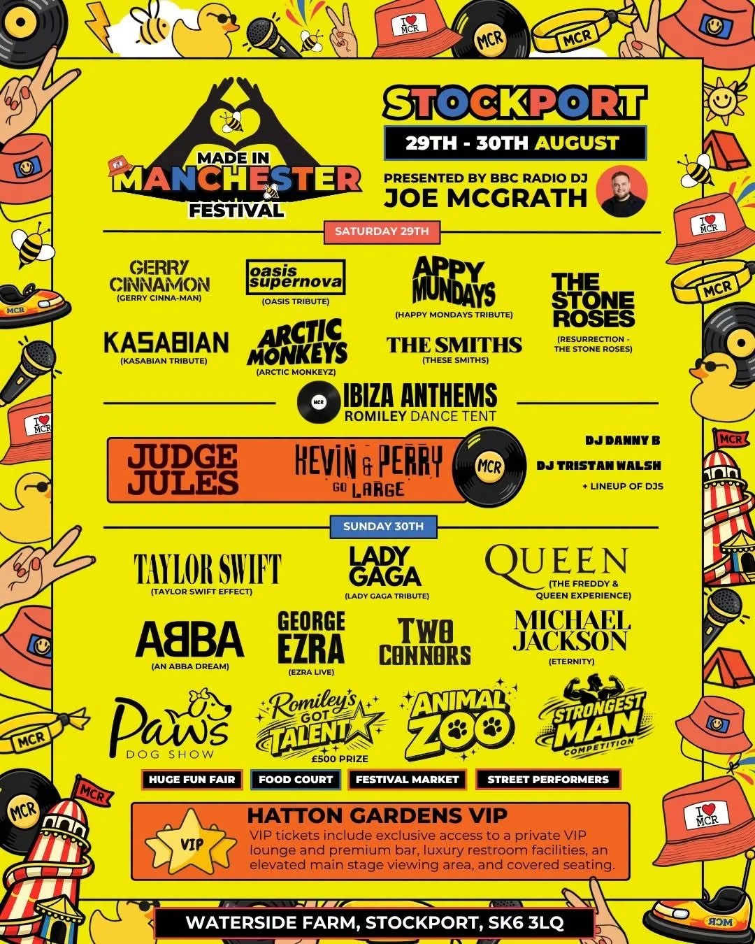 Made In Manchester festival 2026 poster