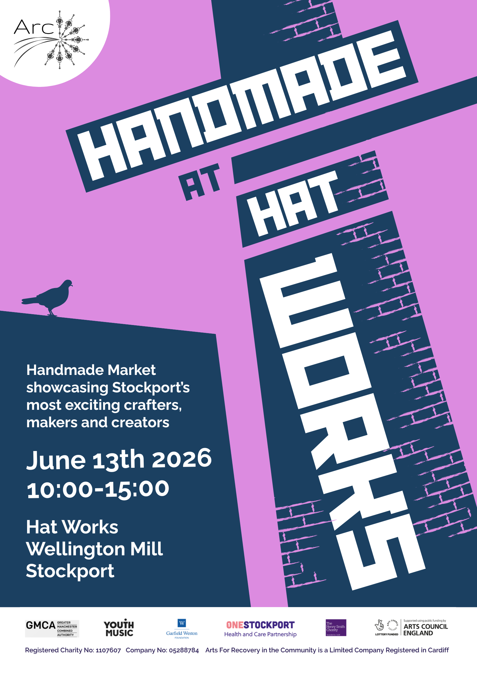 Hand Made at Hat Works poster 2026