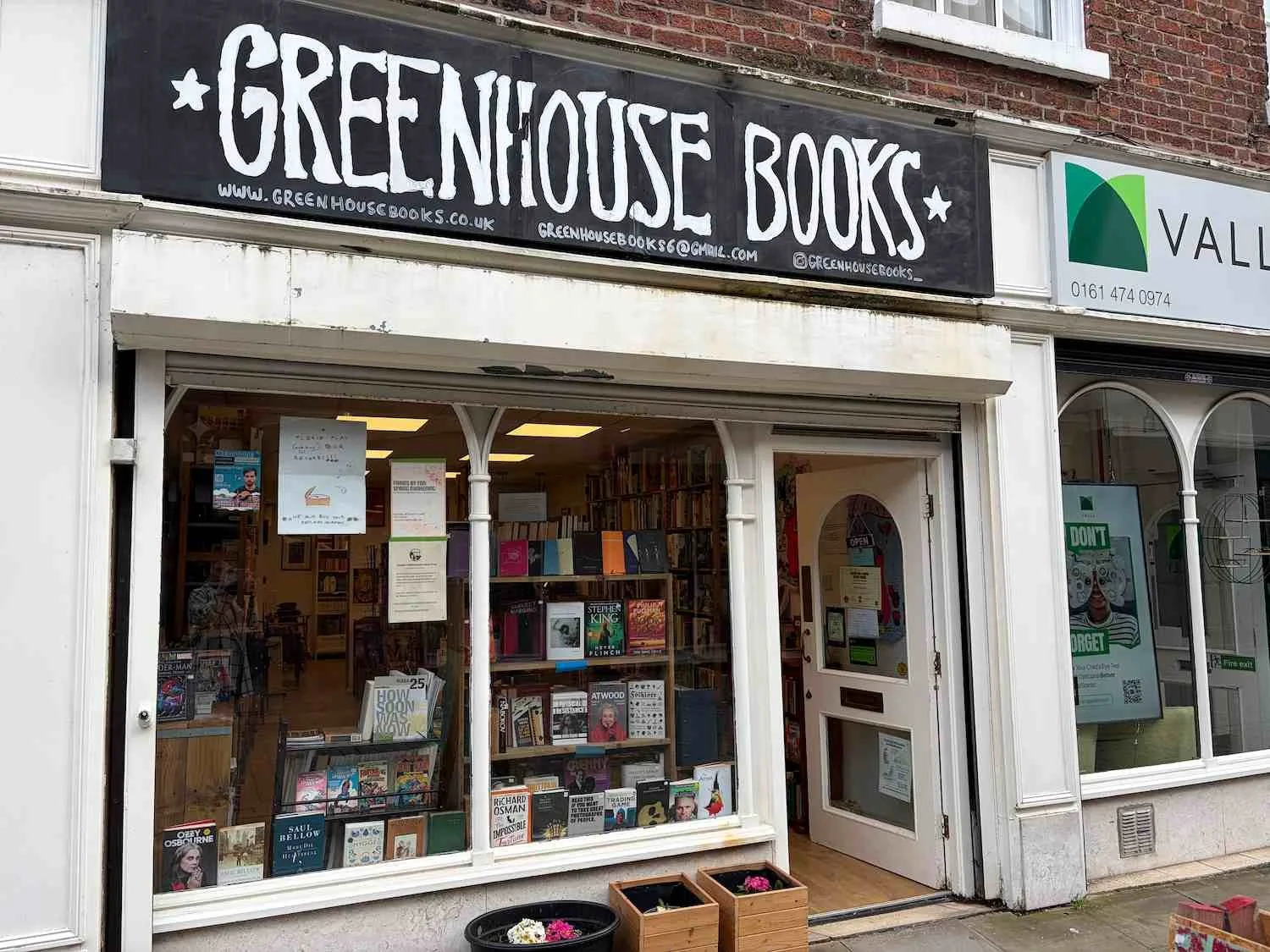 Greenhouse Books Stockport