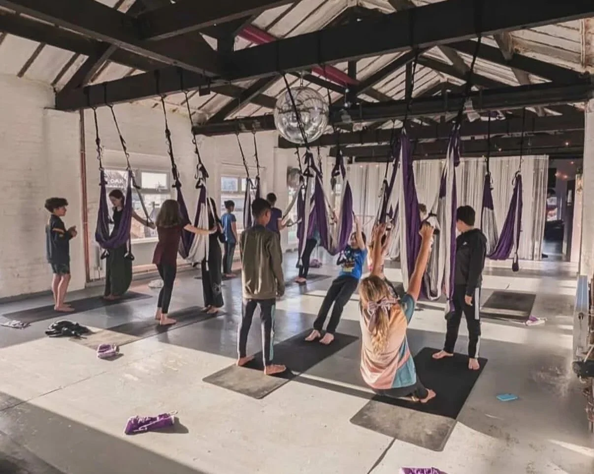 4NT kids trapeze session
