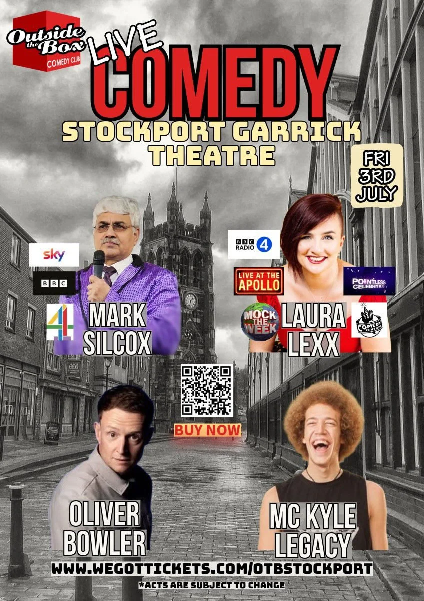 Outside The Box Comedy Poster July 2026