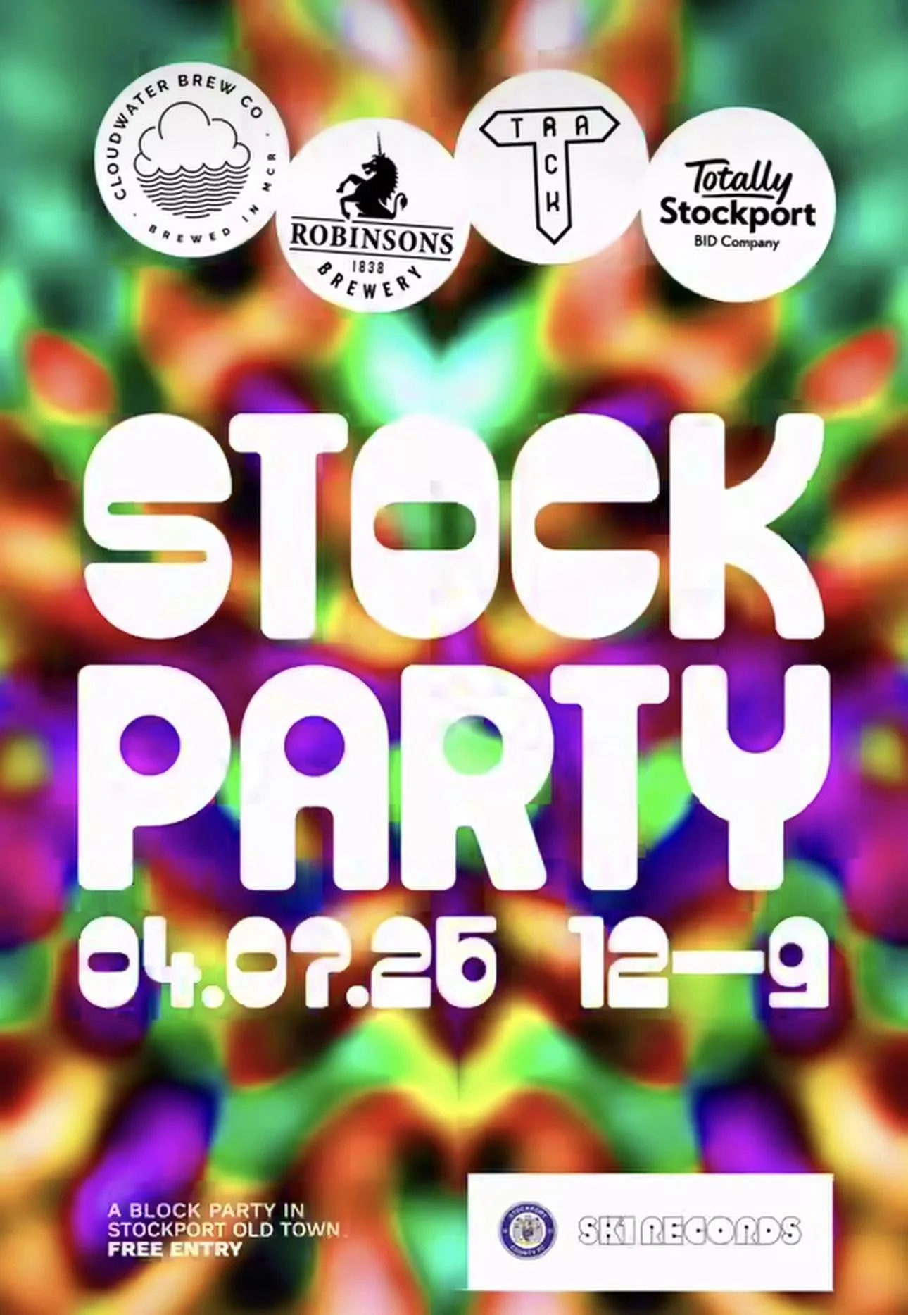 Stock Party poster 2026