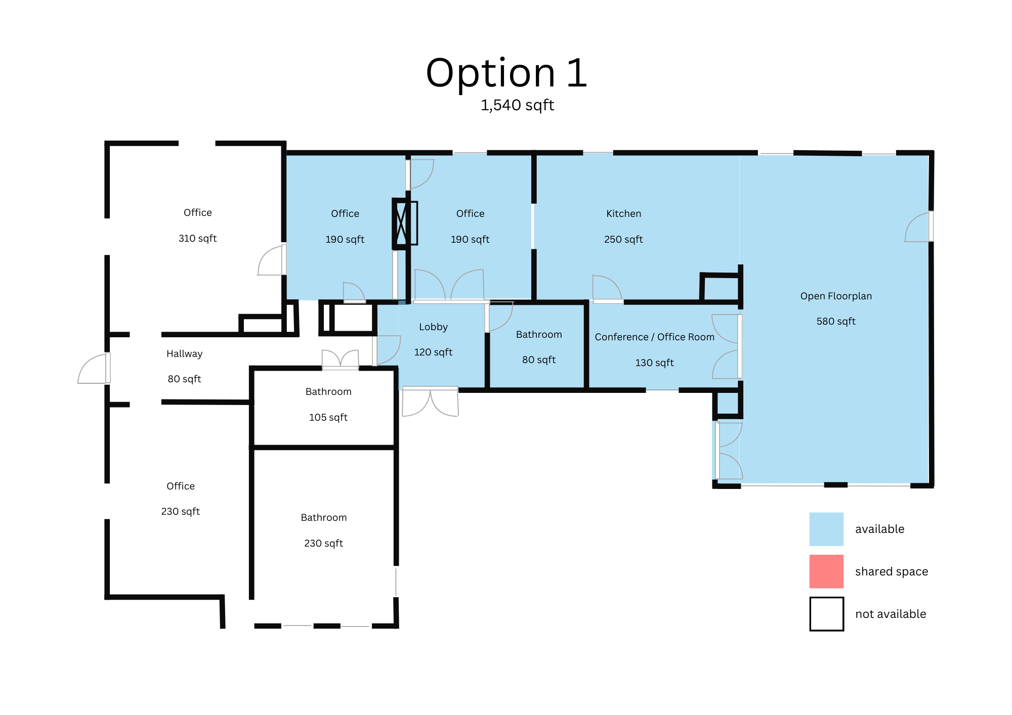 Floorplan- Opt 1