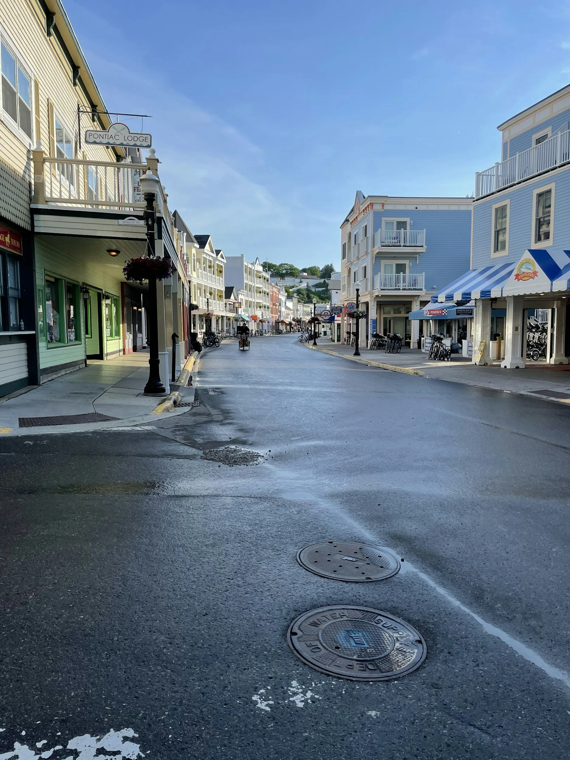 Mackinac Island early spring