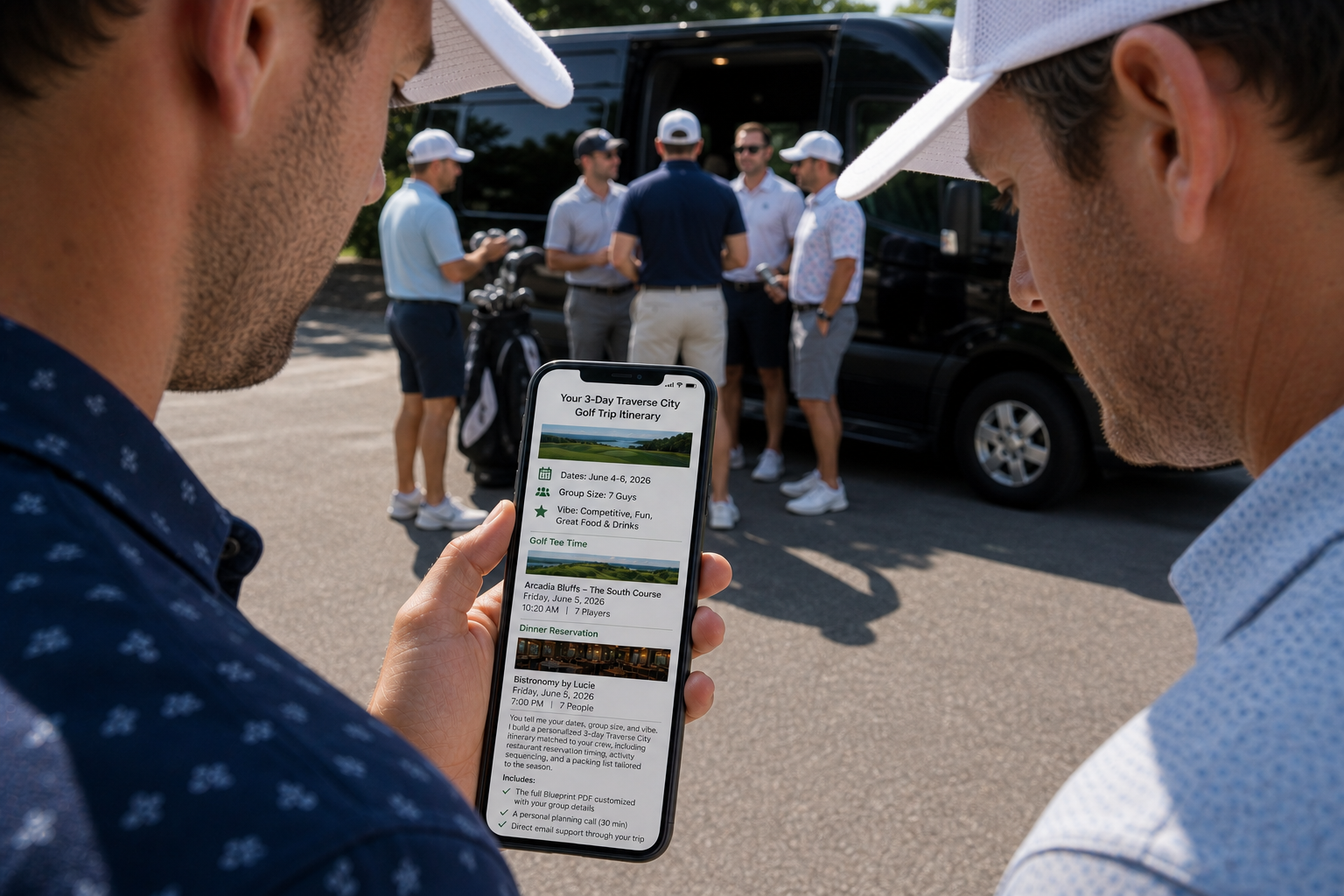 TC VIP Weekend — Done-For-You Itinerary