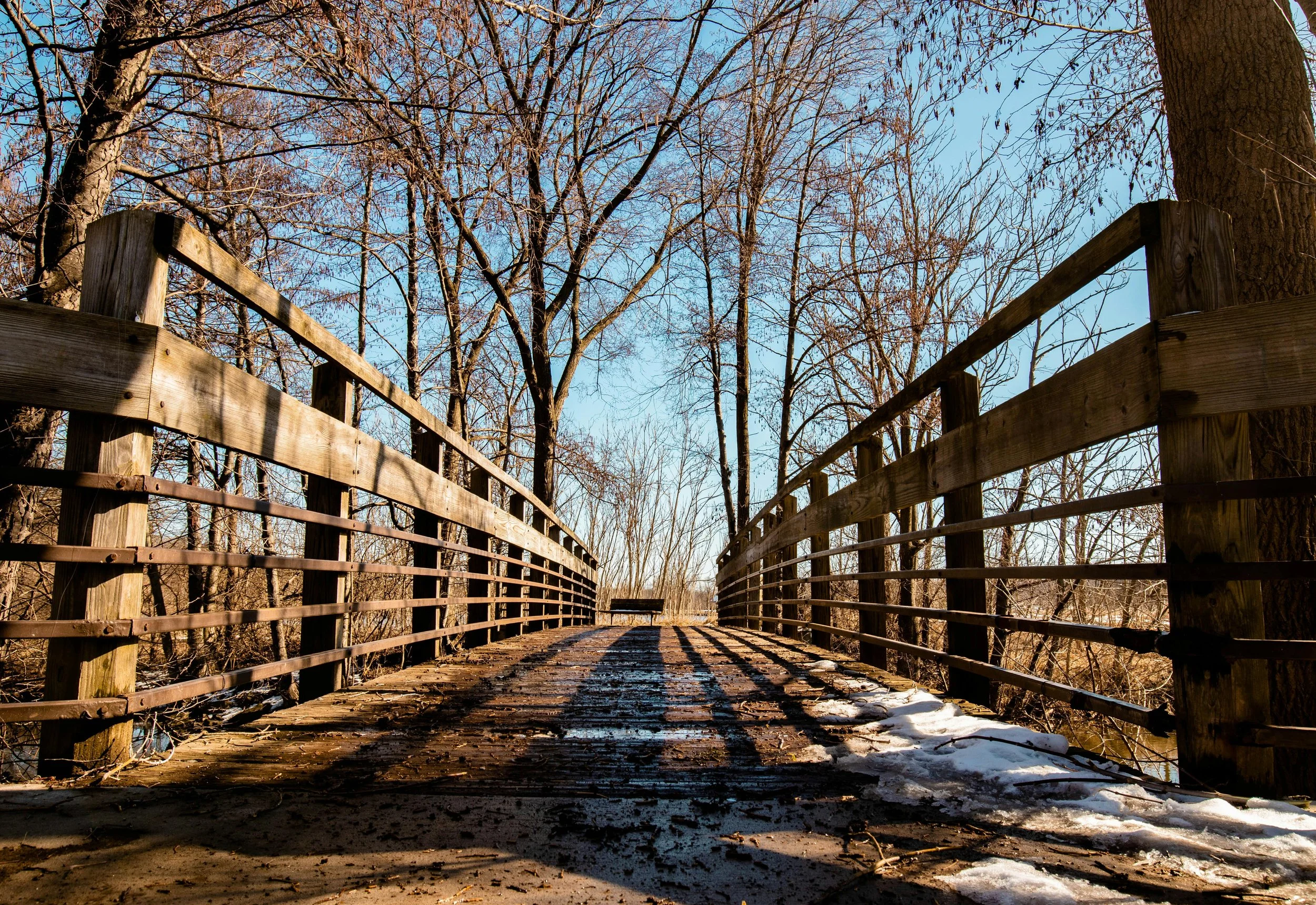 Northern Michigan Walking Bridge
