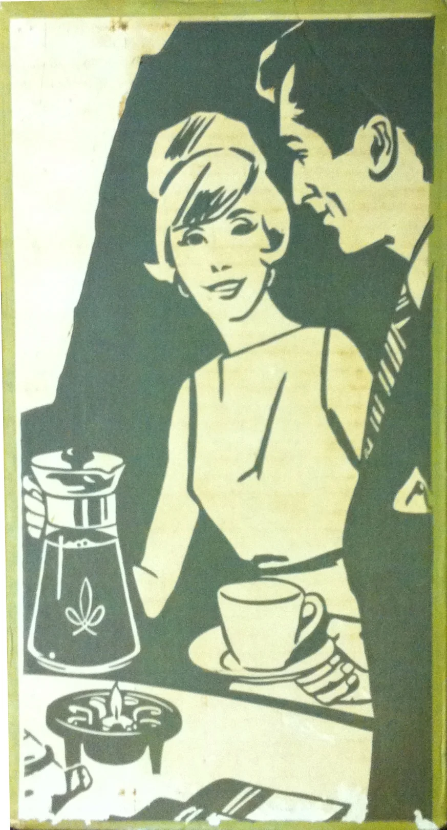 Photo:&nbsp;Packaging for a 1960s coffee jug