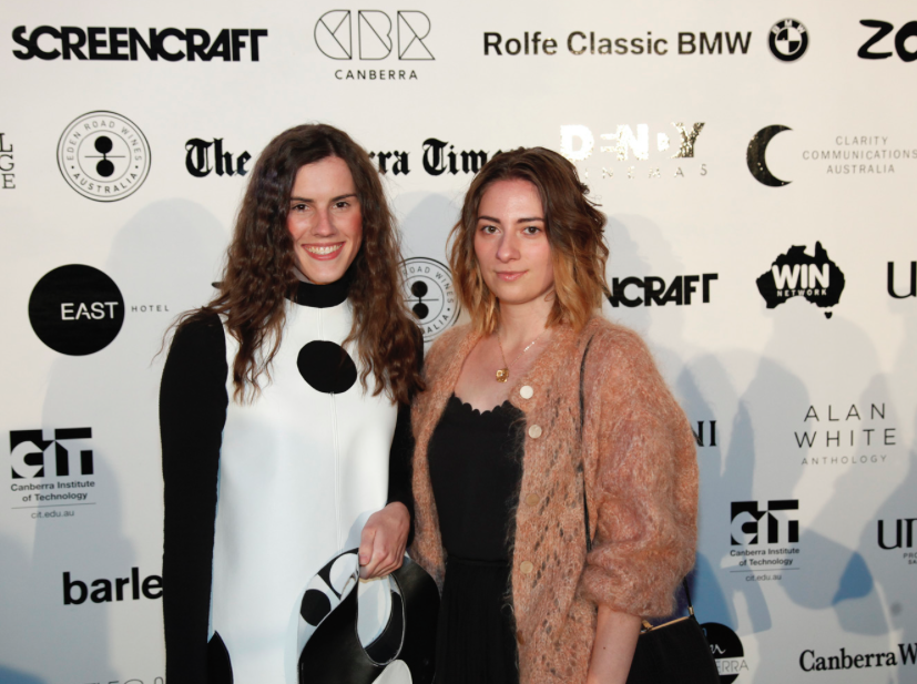 The beautiful Rennae and Andrea - the outfit on the left is the SZN mod dress!