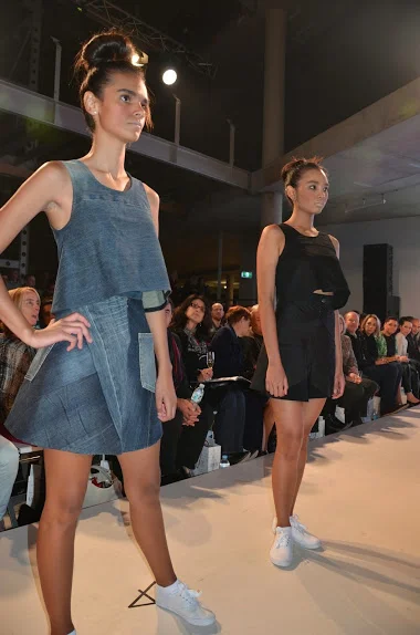 HerCanberra&nbsp;"I loved the concept of repurposing, upcycling and recycling to create pared back silhouettes."