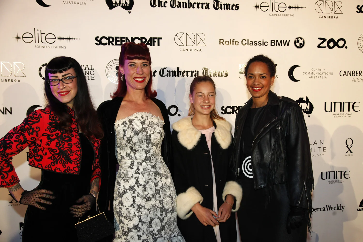 With the April's Caravan girls!