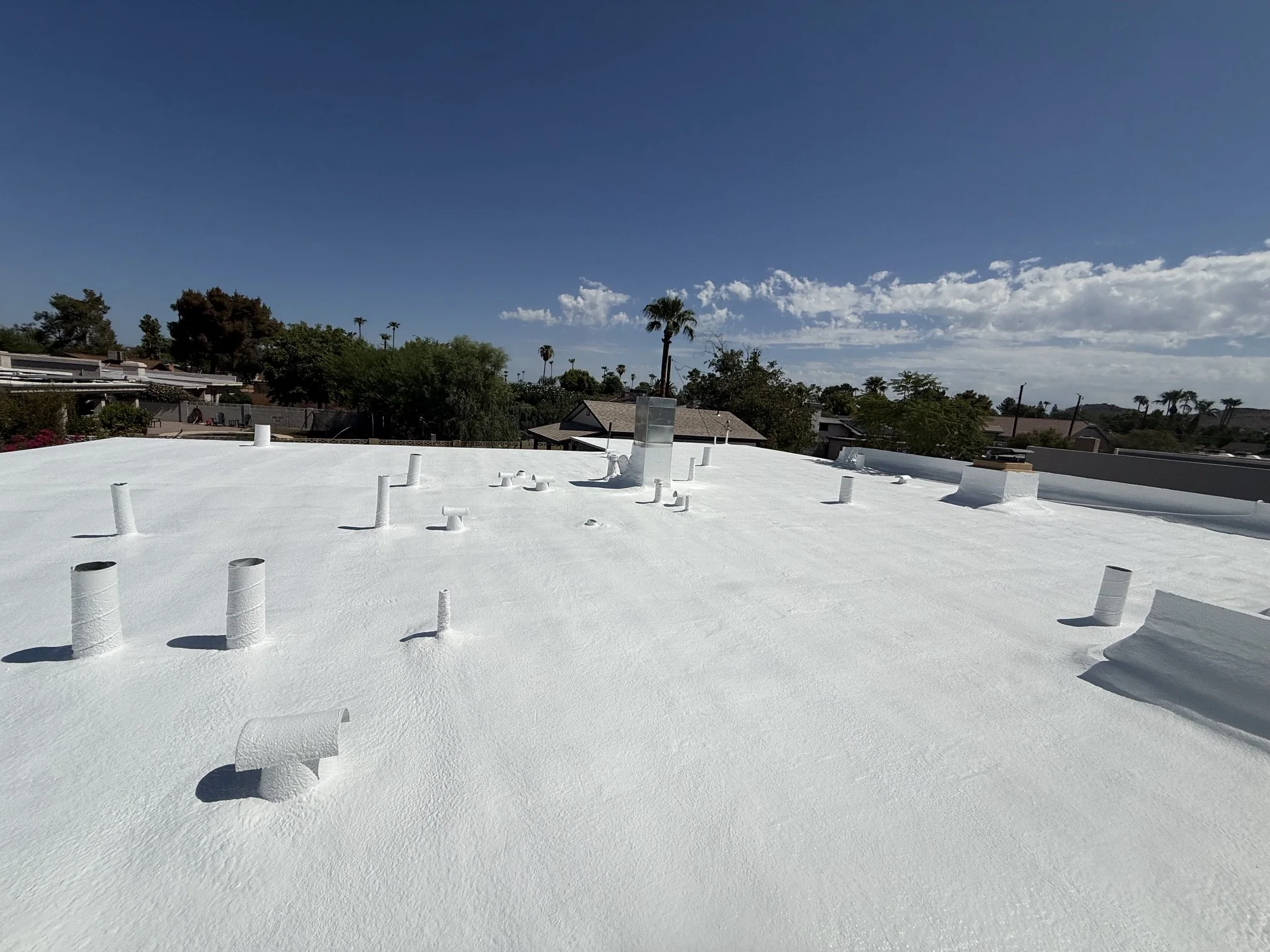 Foam roof in Scottsdale Arizona