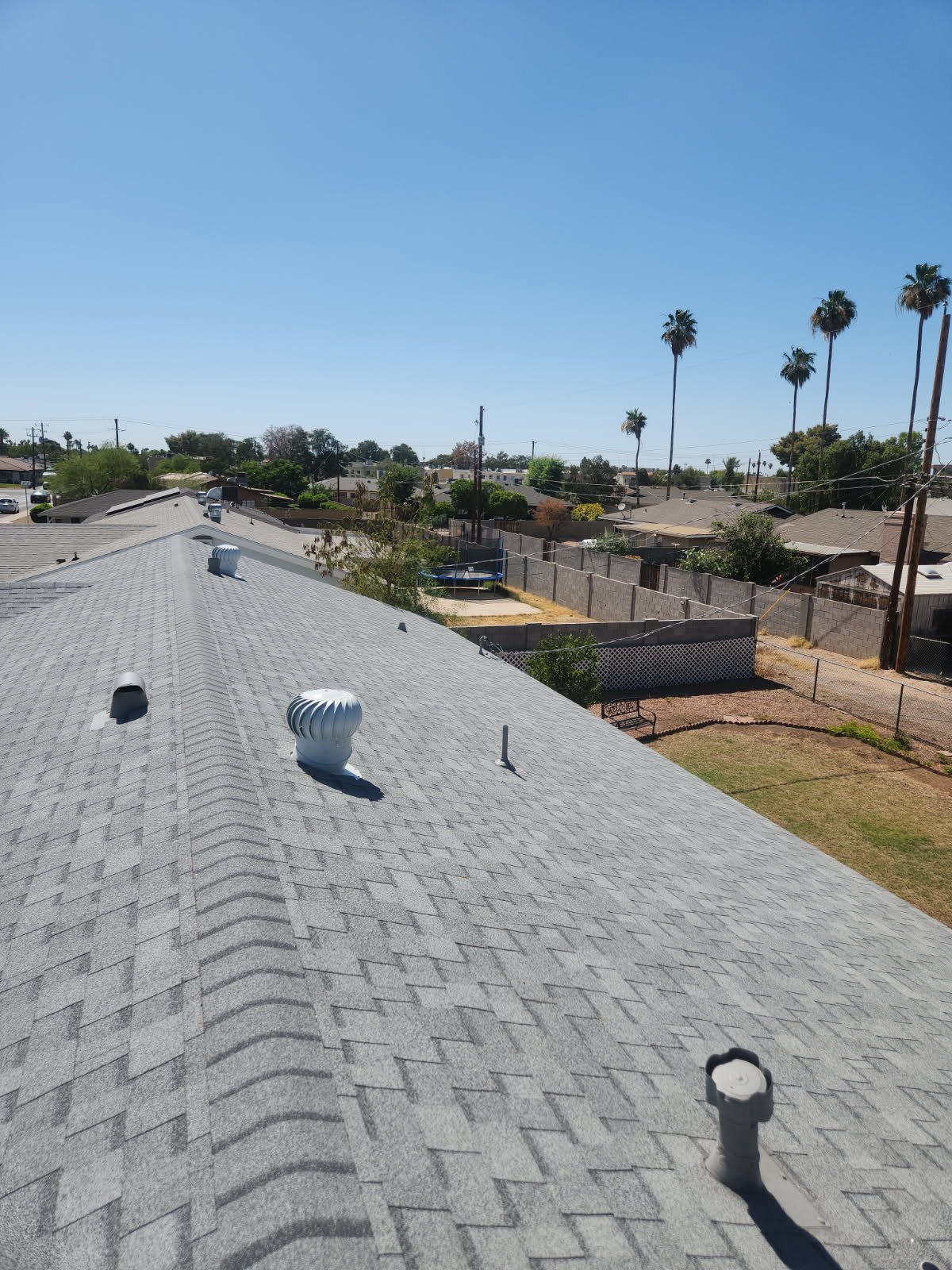 Shingle roof in Scottsdale Arizona