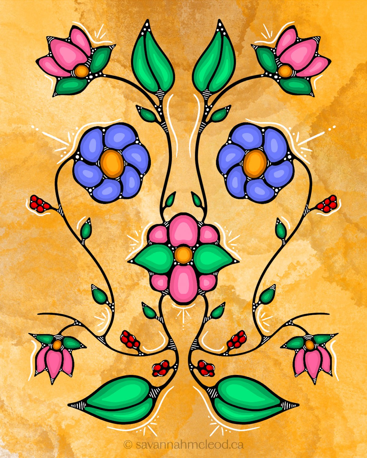Blooming Hide - Art Print