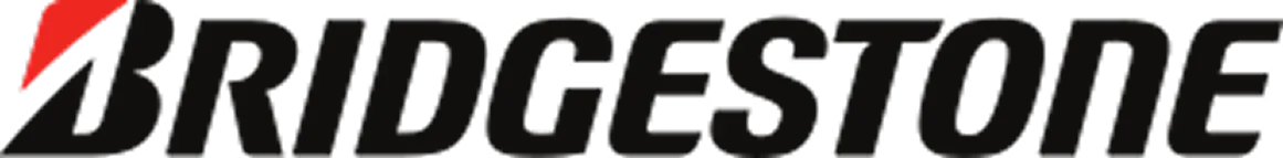 Close-up of a Bridgestone tire with the logo partially visible.