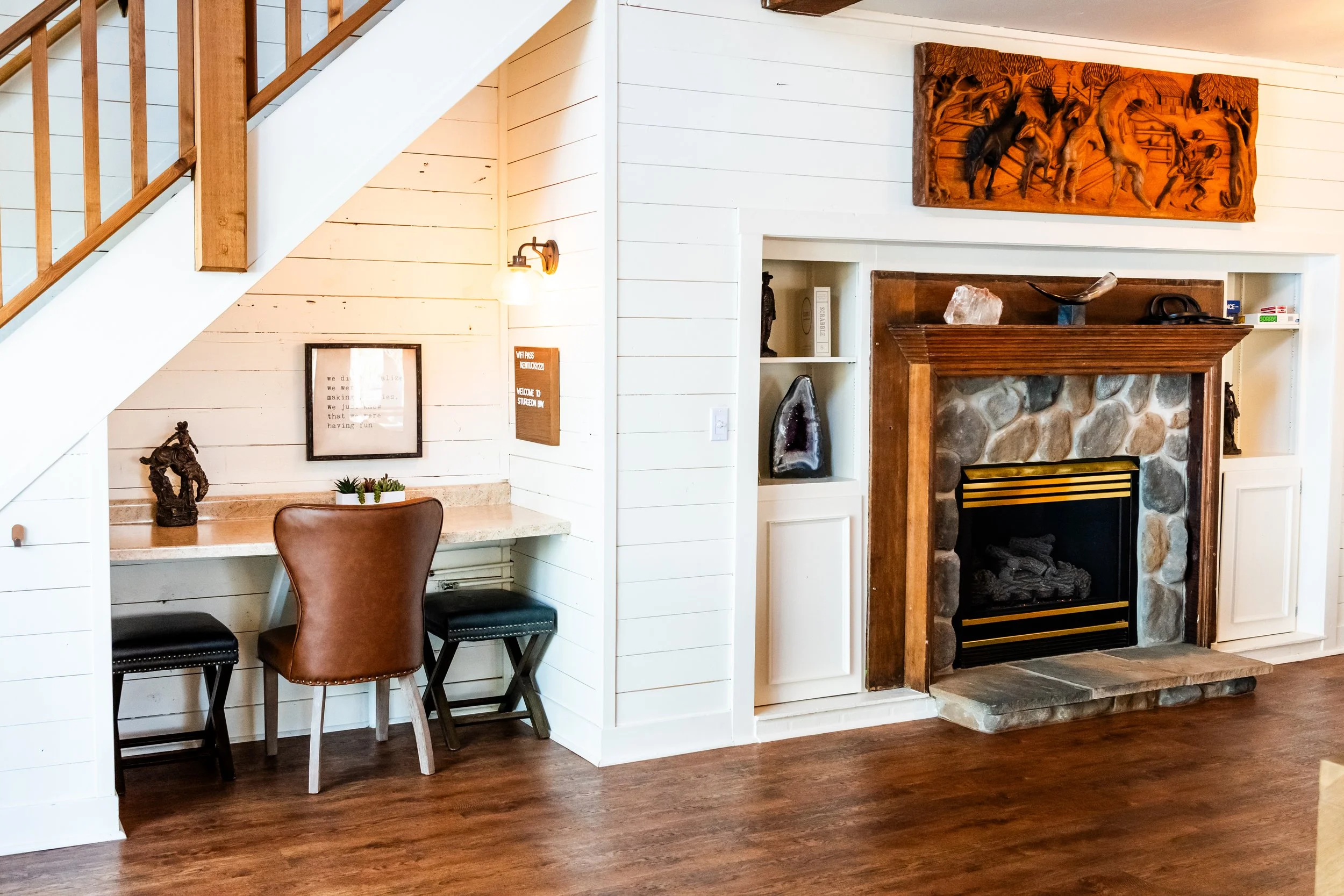 Office/Fireplace
