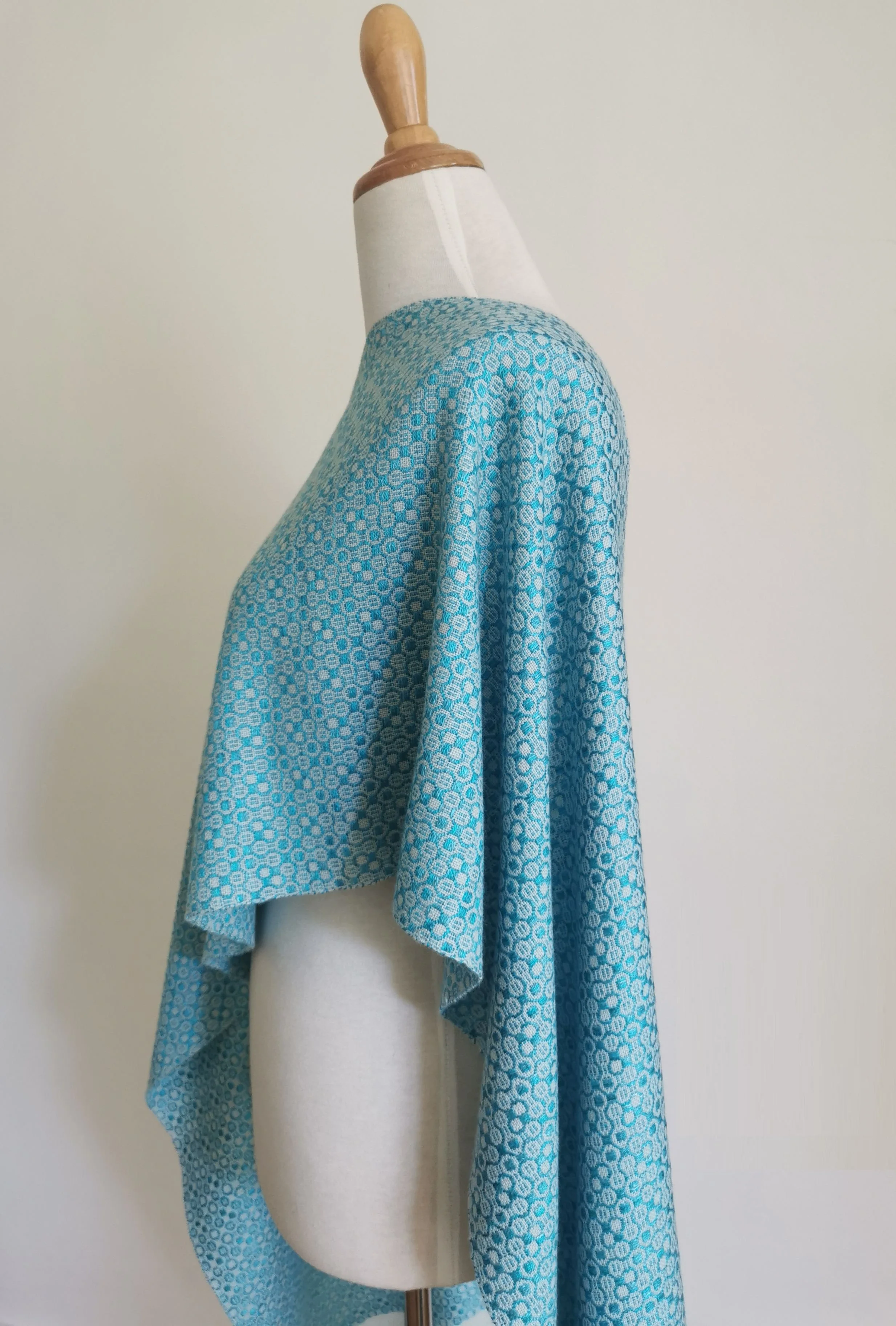 Lagune — Etole en cachemire et soie